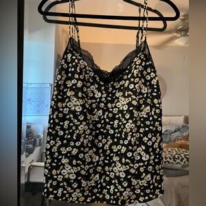 Abercrombie & Fitch satin tank